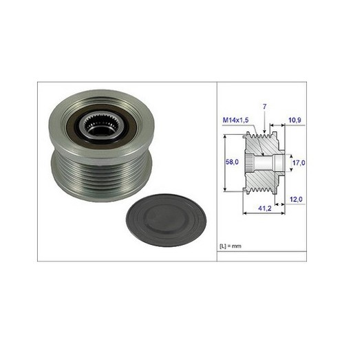 Alternator pulley for toyota - pulley,