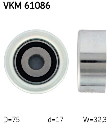 Deflection guide pulley - deflection/guide,