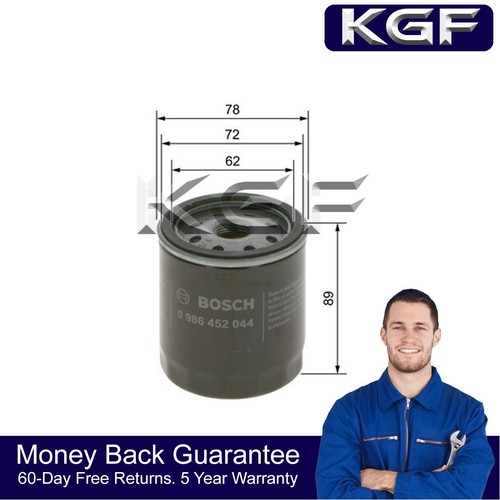Kgf oil filter fits - fits, hilux