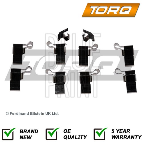 Brake pads fitting kit - kit, torq