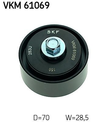 Ribbed belt deflection guide - v-ribbed,