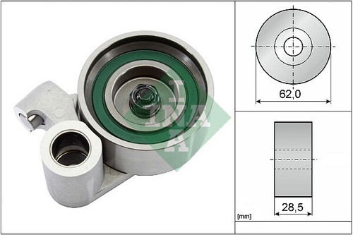 New tensioner pulley timing - tensioner, pulley,