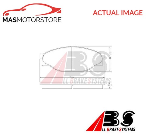 Brake pads set - brake, pad