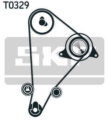 Timing belt kit - belt, for