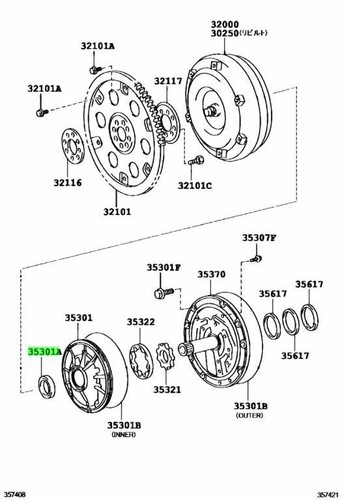 Genuine toyota oil - seal, for