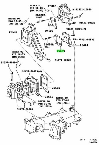 Genuine toyota egr valve - egr,