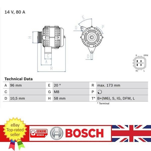 Alternator for toyota - for,