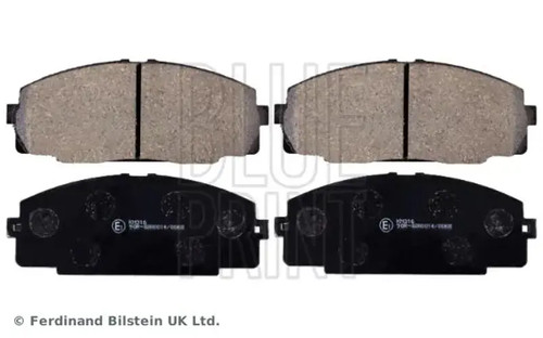 Brake pads front - front, axle